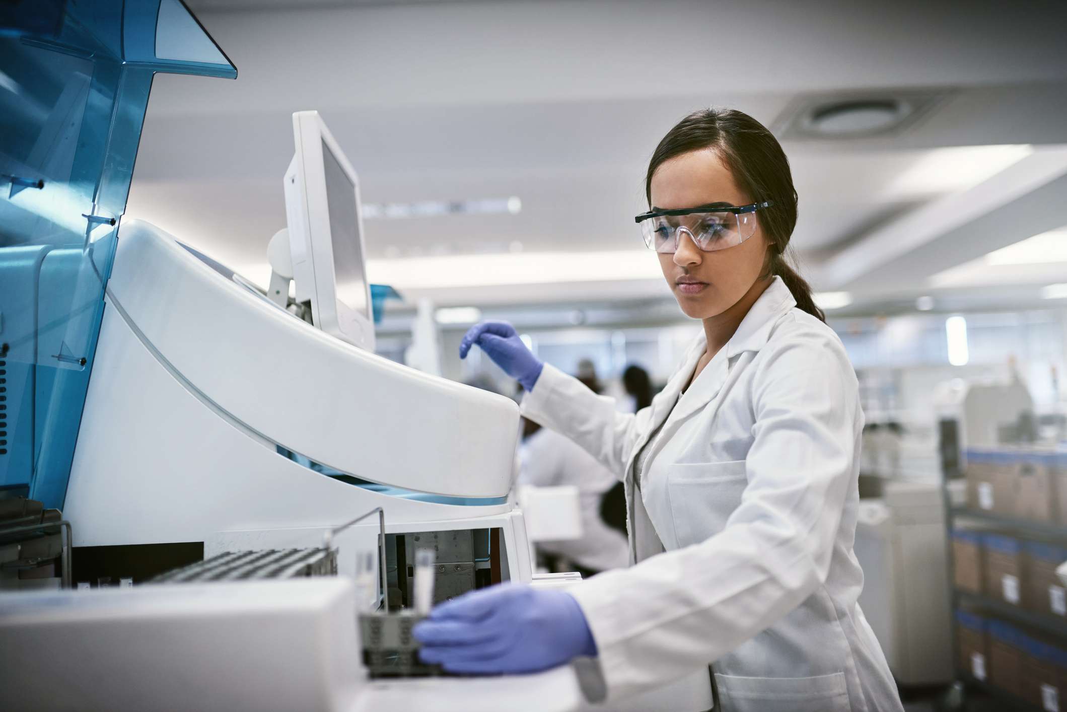 Medical Professional conducting research