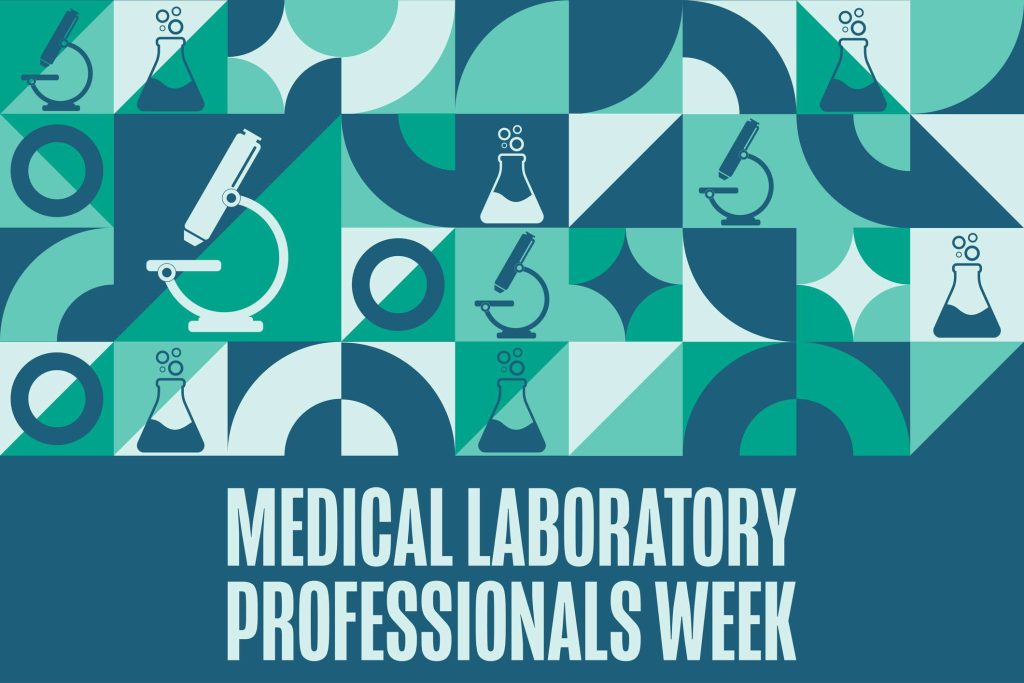 Medical Laboratory Professionals week graphic