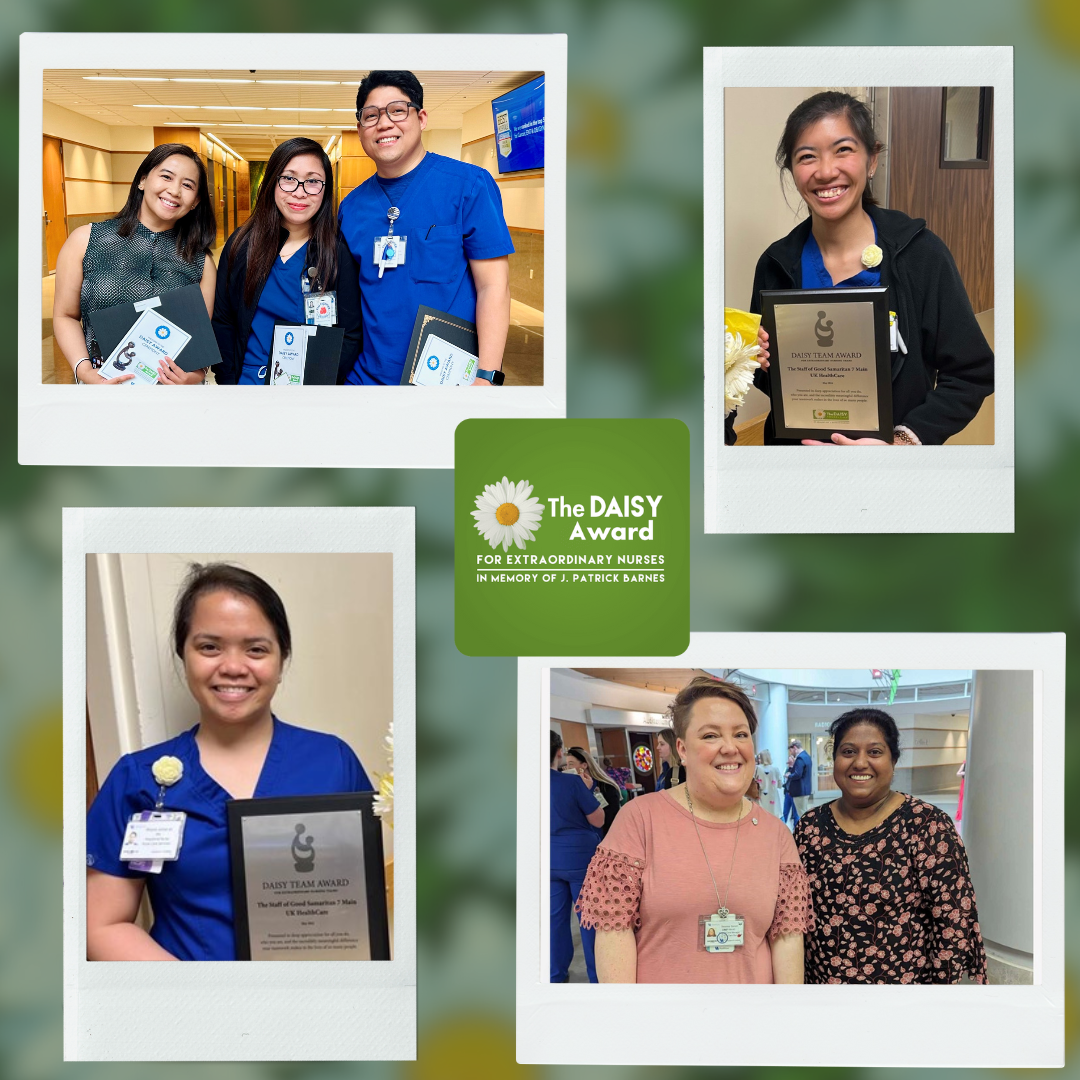 MedPro nurses winning the daisy award