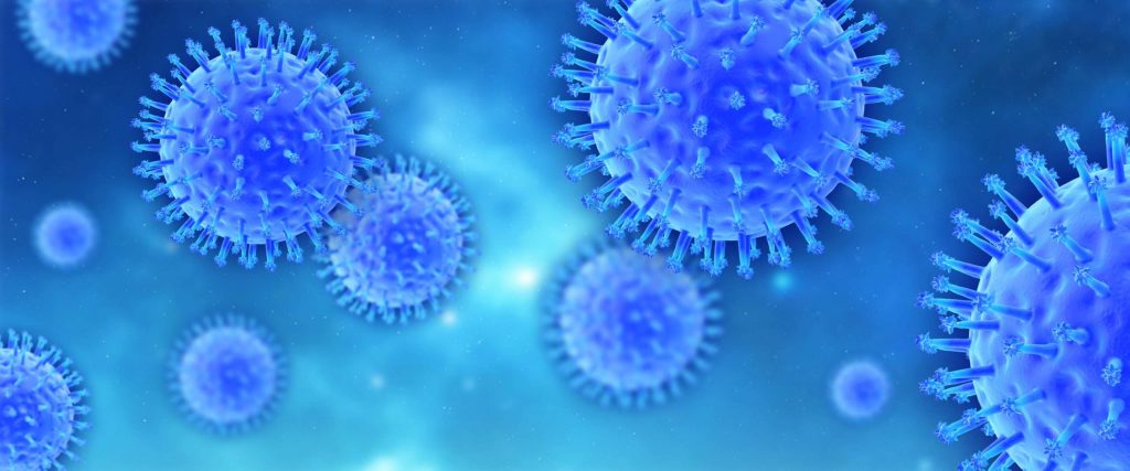 Virus Molecules graphic