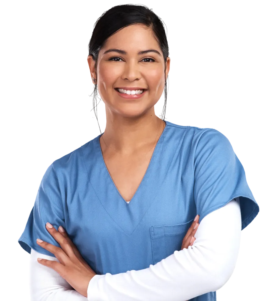 Latin Nurse Smiling